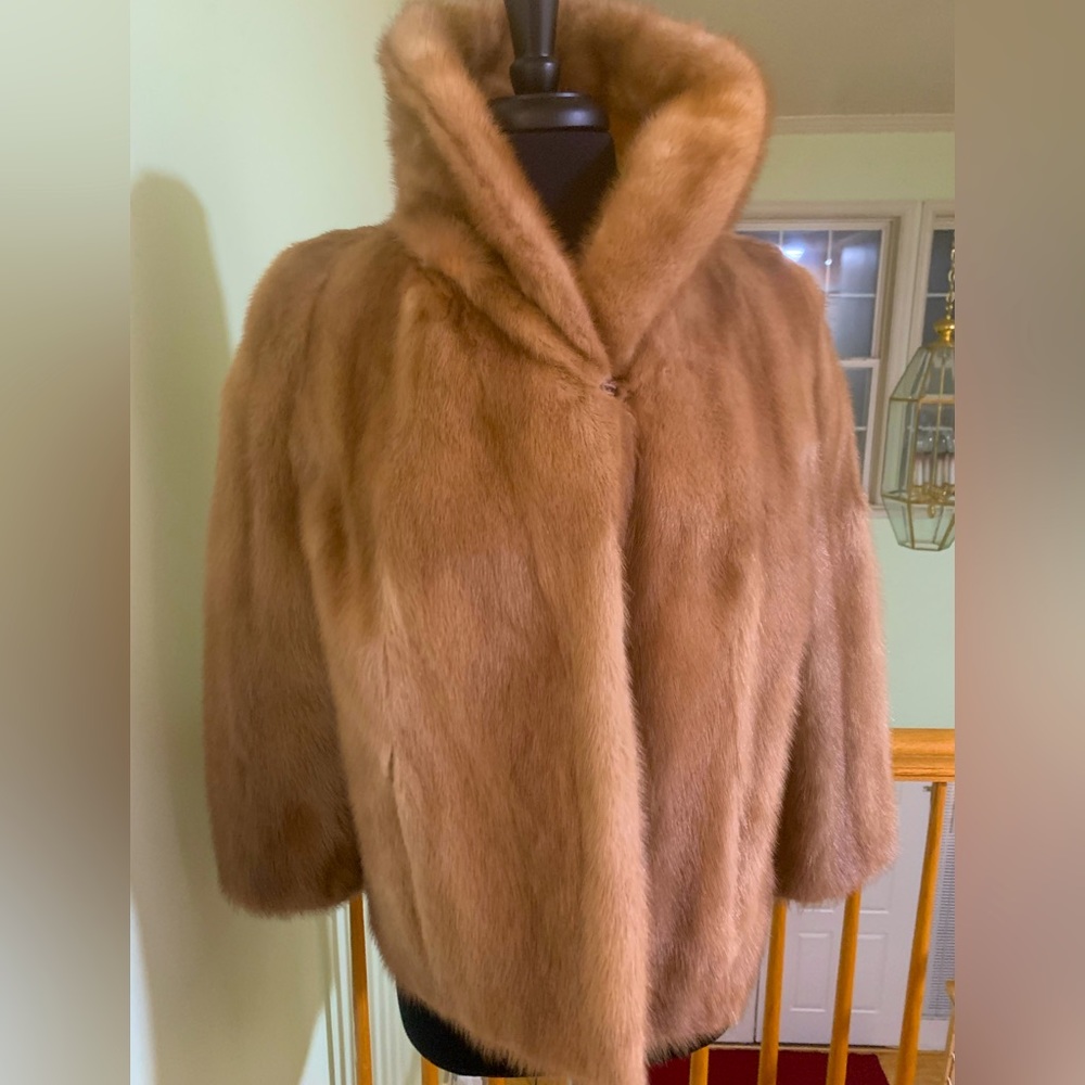 Genuine fur coat